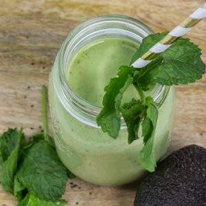 Clean & Green Mint Protein Smoothie