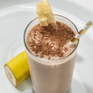 Chocolate Peanut Butter Protein Smoothie