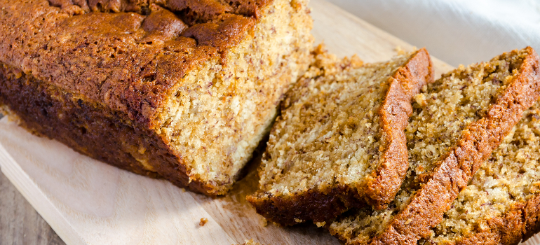 Healthy banana bread