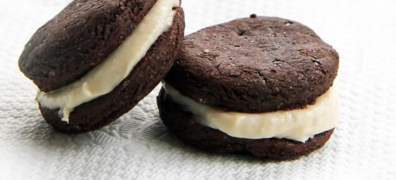 Healthy halloween oreos