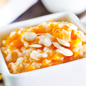 Low-fat pumpkin recipes - oatmeal