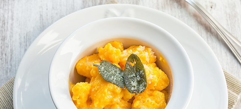 Sweet potato gnocchi