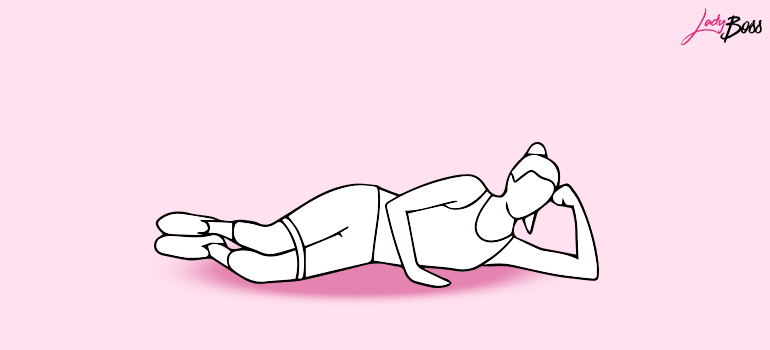 Glute exercises - clamshell