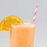 ORANGE STRAWBERRY SHAKE